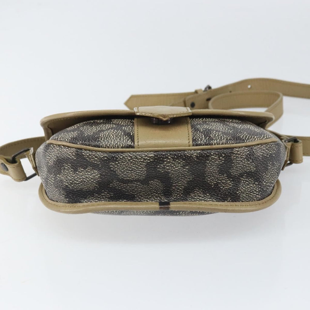 Saint Laurent Vintage Shoulder Bag Pvc Leather Gray Pvc Shoulder Bag Bag (Pre-Owned)
