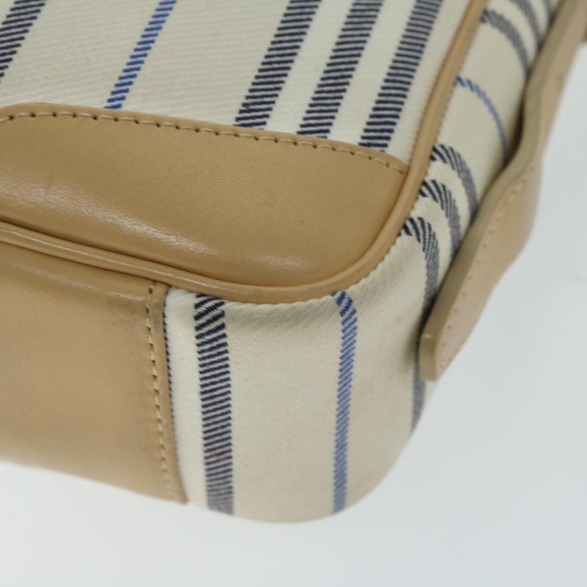 Burberry Nova Check Shoulder Bag Canvas Beige Canvas Shoulder Bag