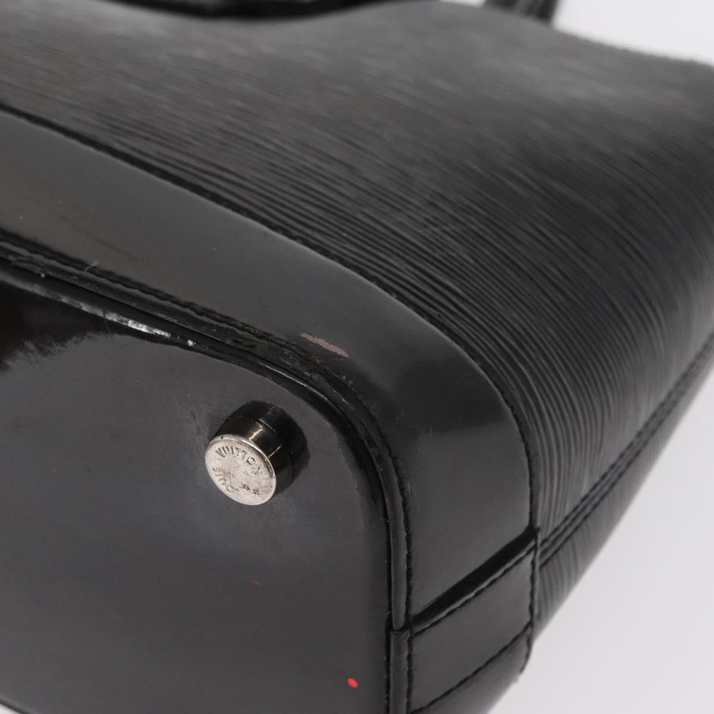 Louis Vuitton Mirabeau Handbag Electric Epi Leather Black Leather Handbag