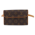 Louis Vuitton Florentine Waist Bag Monogram Canvas Brown Canvas Clutche & Pouche Bag