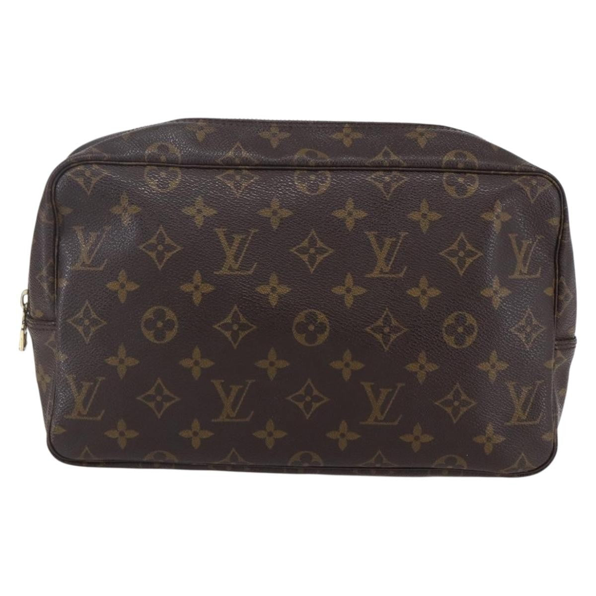 Louis Vuitton Trousse Toilette Monogram Canvas Brown Canvas Clutche & Pouche Bag