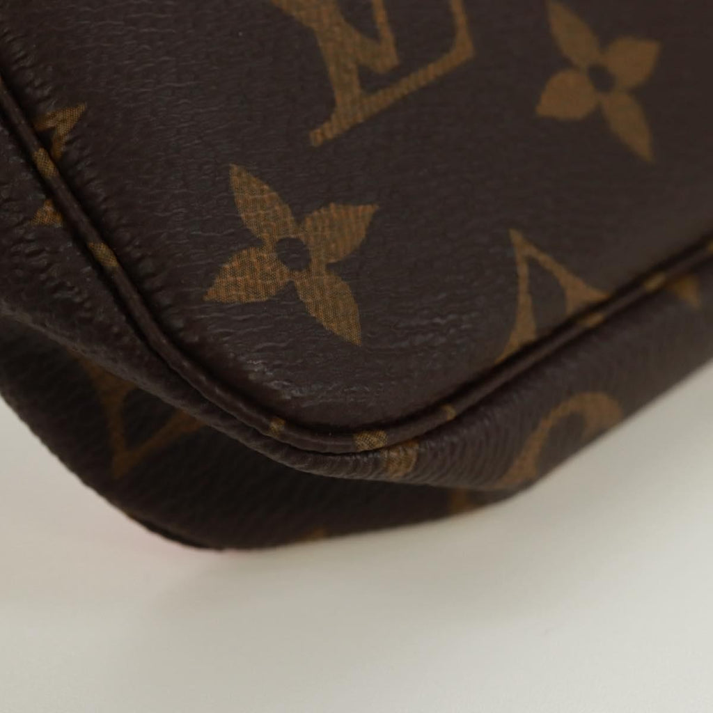 Louis Vuitton Pochette Accessoires Limited Edition Christmas Animation Monogram Canvas Multicolour Canvas Clutche & Pouche Bag