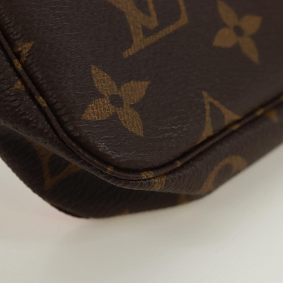 Louis Vuitton Pochette Accessoires Limited Edition Christmas Animation Monogram Canvas Multicolour Canvas Clutche & Pouche Bag