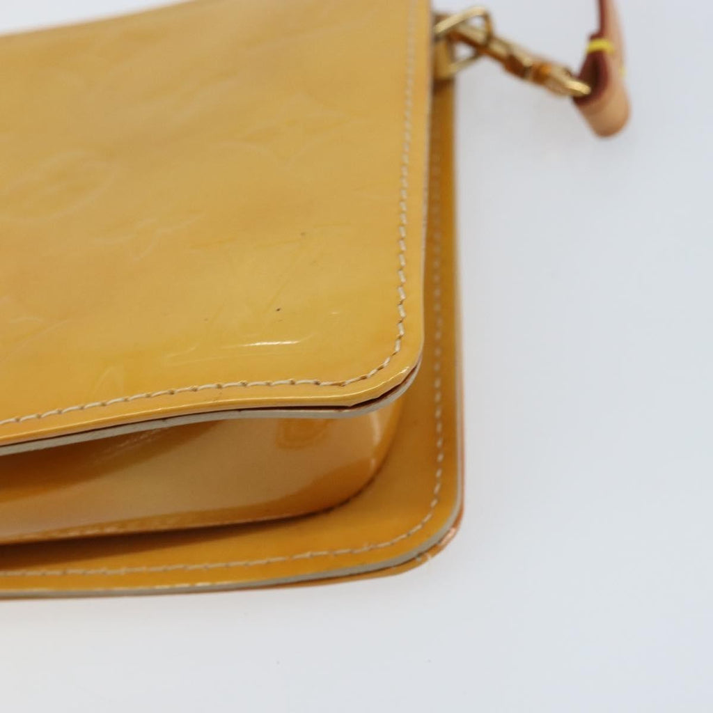Louis Vuitton Lexington Pochette Patent Leather Beige Patent_Leather Clutche & Pouche Bag