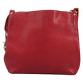 Louis Vuitton Mandara Handbag Epi Leather Red Leather Shoulder Bag