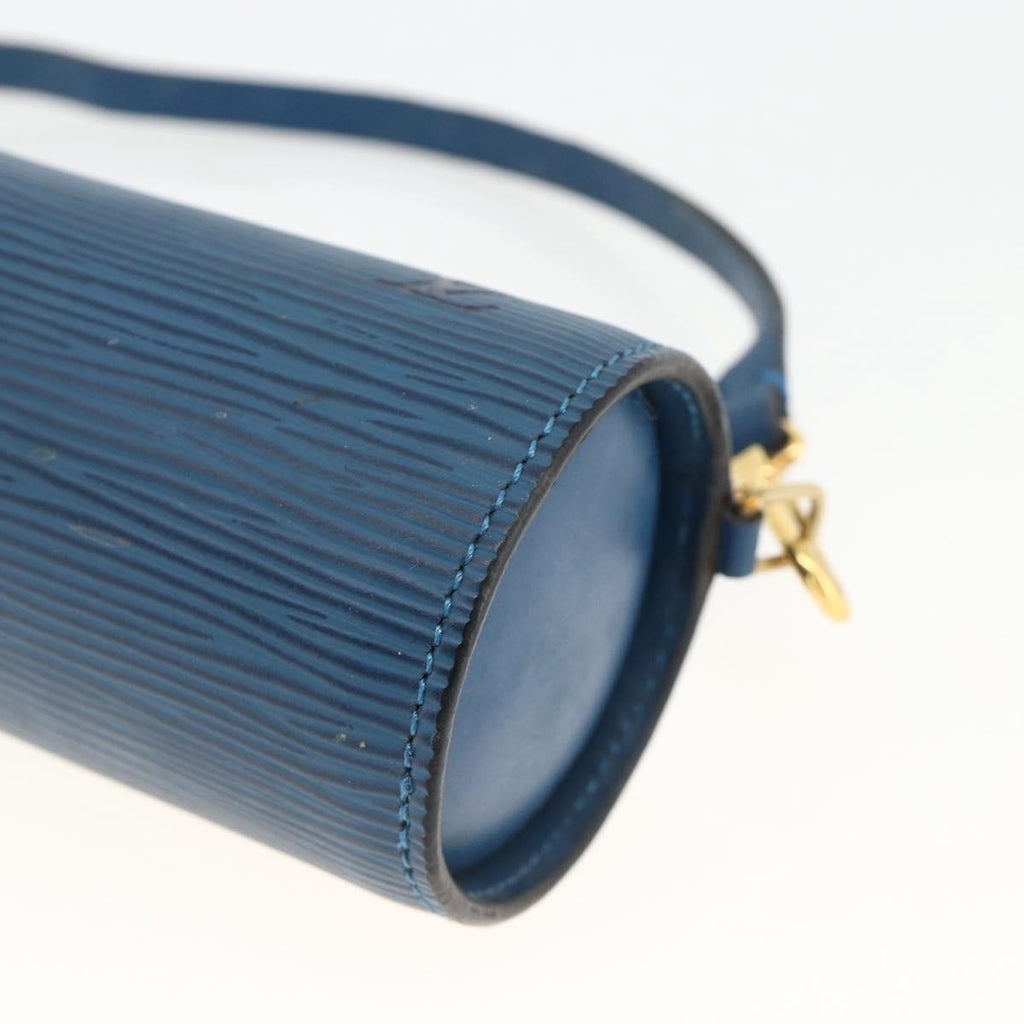 Louis Vuitton Soufflot Pochette Epi Leather Blue Leather Clutche & Pouche Bag