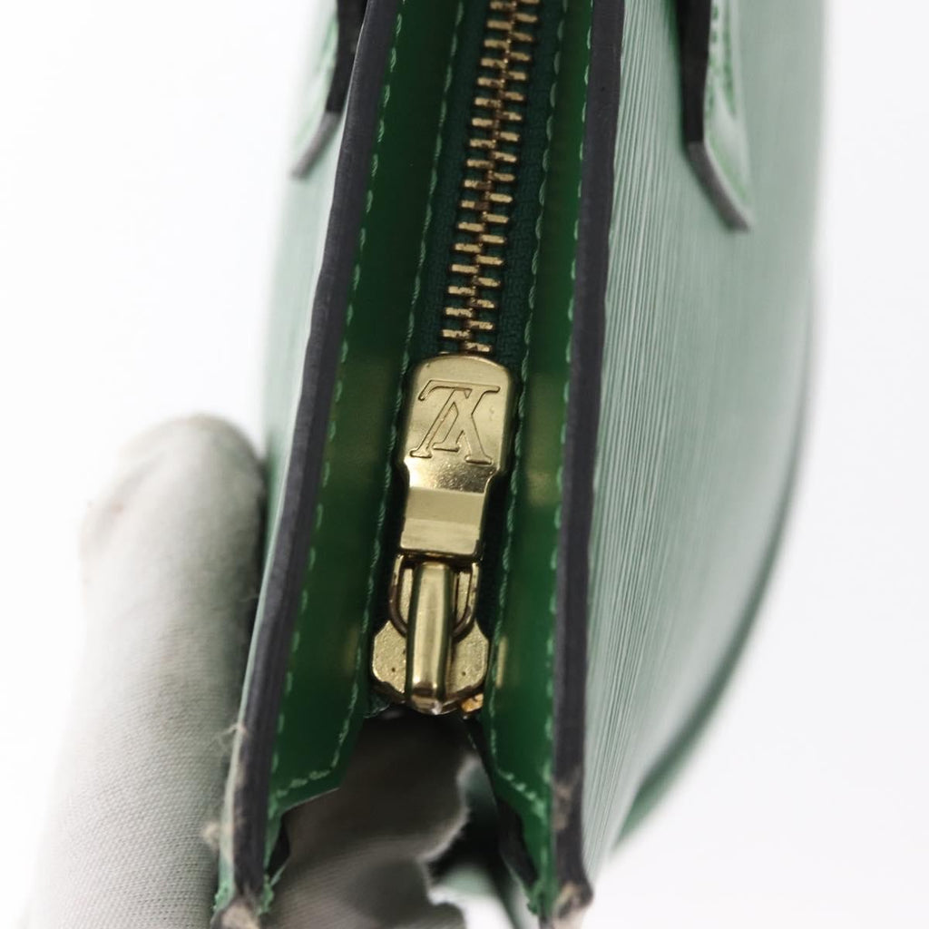 Louis Vuitton Saint Jacques Handbag Epi Leather Green Epi Leather Handbag