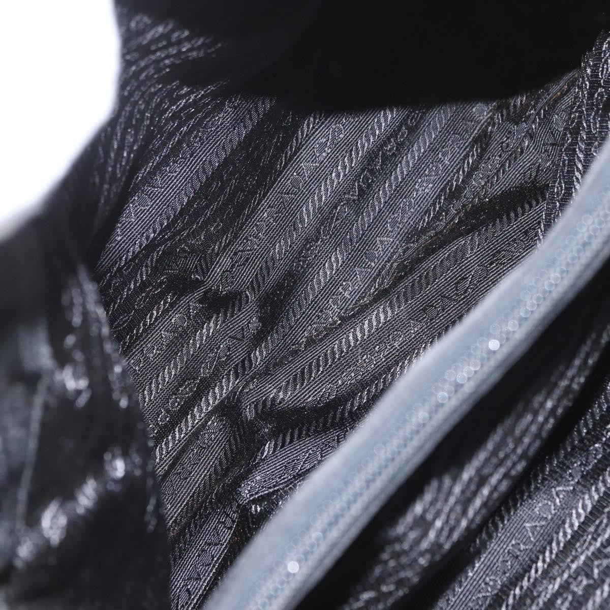 Prada Vintage Zip Tote Tessuto Black Nylon Tote Bag Bag