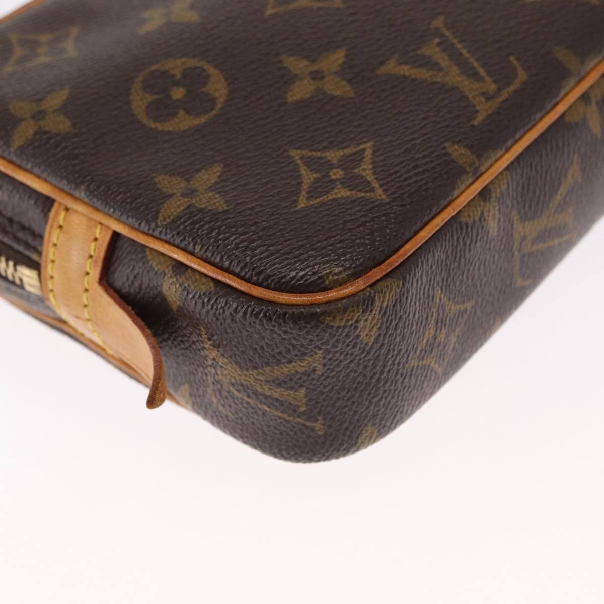 Louis Vuitton Pochette Marly Bandouliere Bag Monogram Canvas Brown Canvas Shoulder Bag