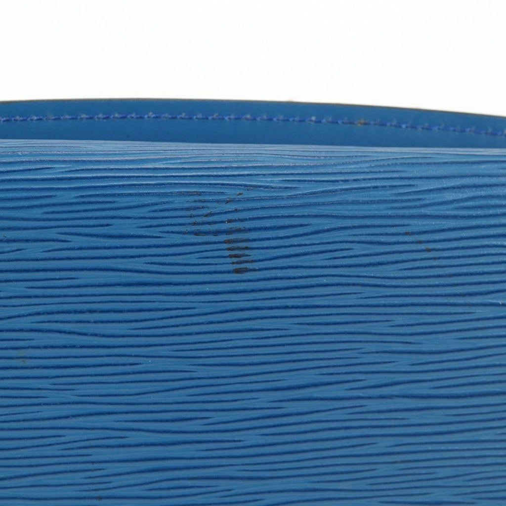 Louis Vuitton Grenelle Shoulder Bag Epi Leather Blue Leather Shoulder Bag