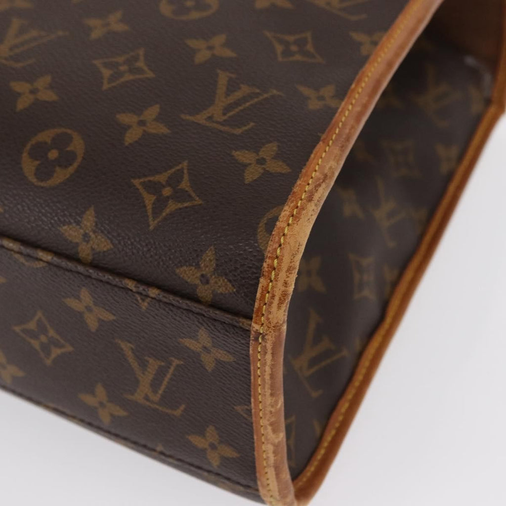 Louis Vuitton Beverly Briefcase Monogram Canvas Brown Canvas Briefcase Bag