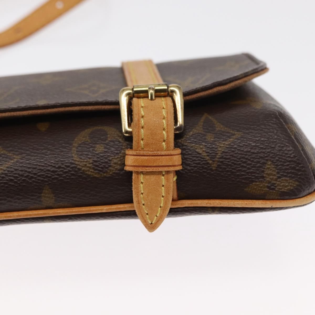 Louis Vuitton Marelle Waist Bag Monogram Canvas Brown Canvas Clutche & Pouche Bag