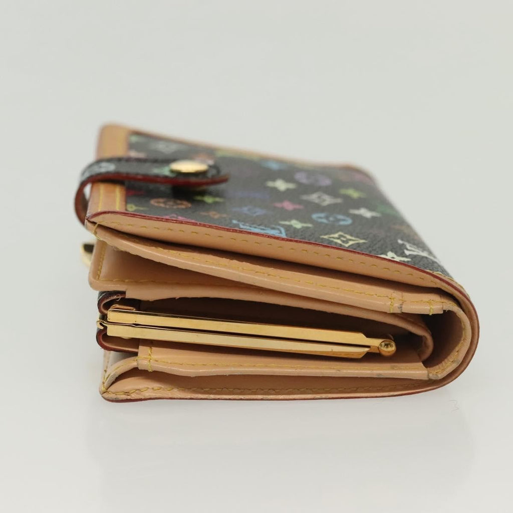 Louis Vuitton Portefeuille Viennois Monogram Canvas Black Canvas Wallets Accessory