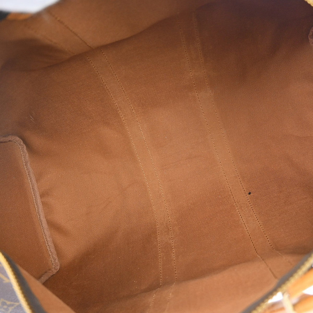 Louis Vuitton Keepall Bag Monogram Canvas Brown Canvas Travel Bag