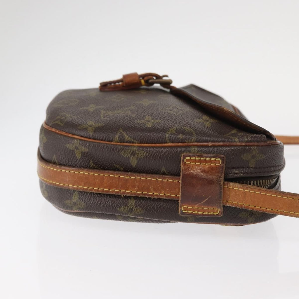 Louis Vuitton Jeune Fille Handbag Monogram Canvas Brown Canvas Shoulder Bag