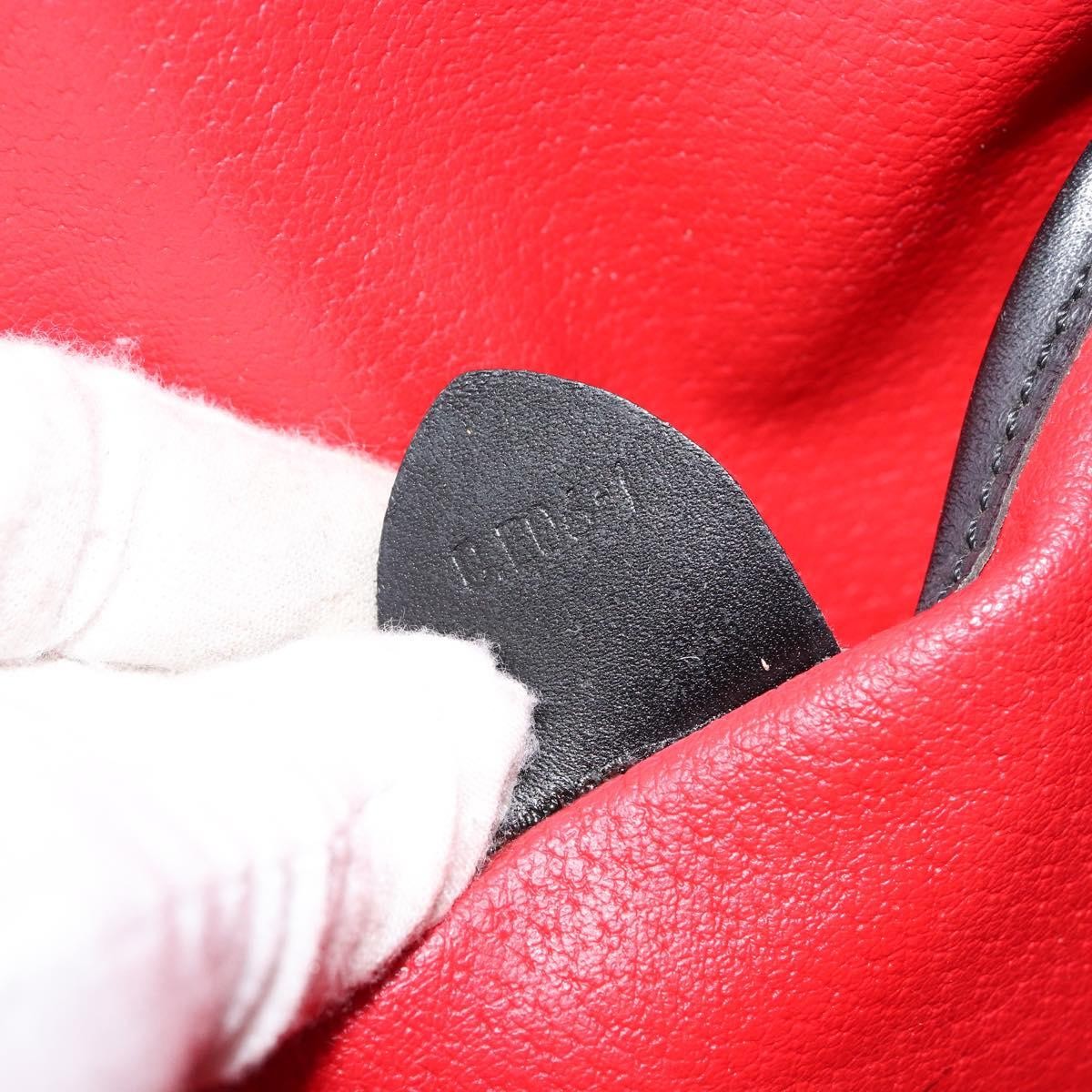 Celine Handbag Leather Black Leather Handbag