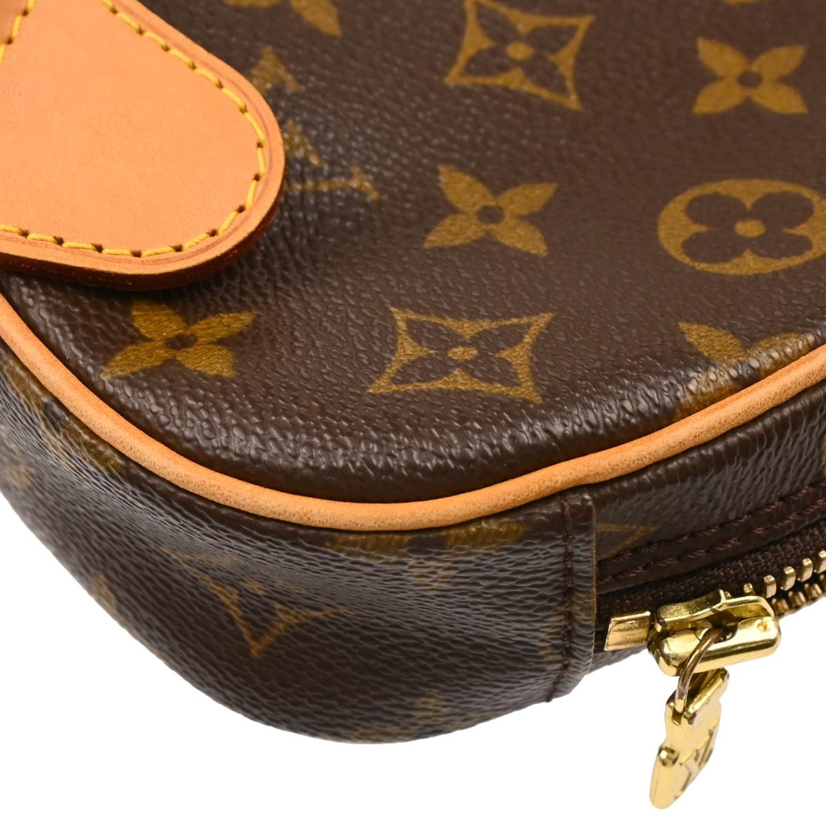 Louis Vuitton Pochette Gange Monogram Canvas Brown Canvas Clutche & Pouche Bag
