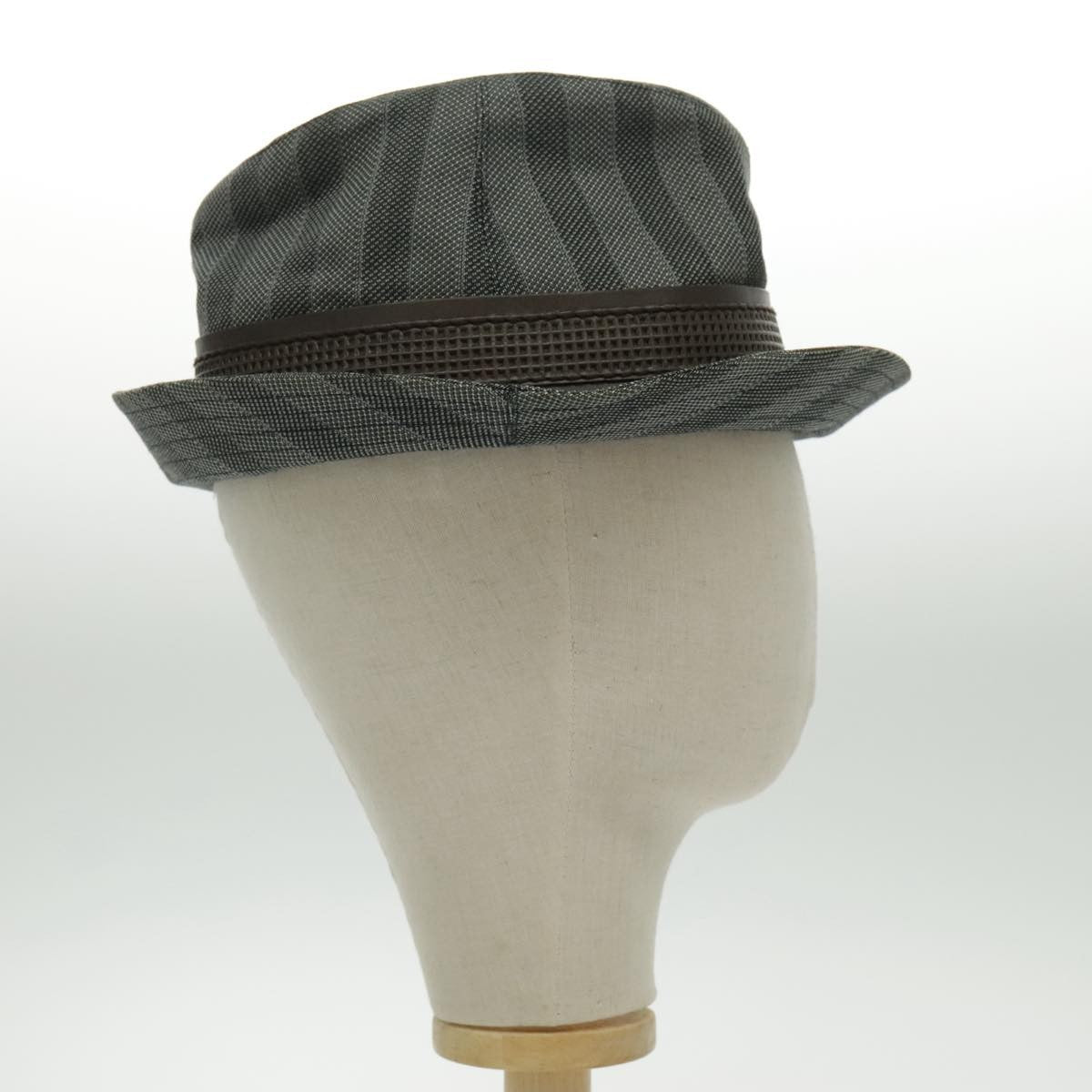 Louis Vuitton Lv Graphical Hat Cotton Gray Cotton Head Accessory Accessory