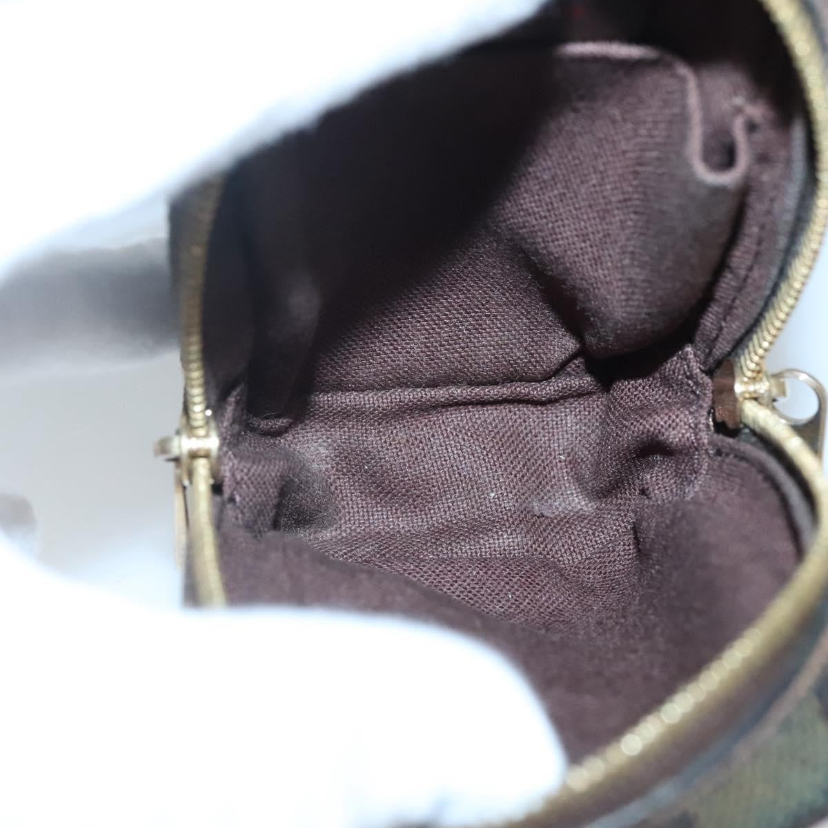 Louis Vuitton Etui Okapi Camera Case Damier Brown Canvas Bag