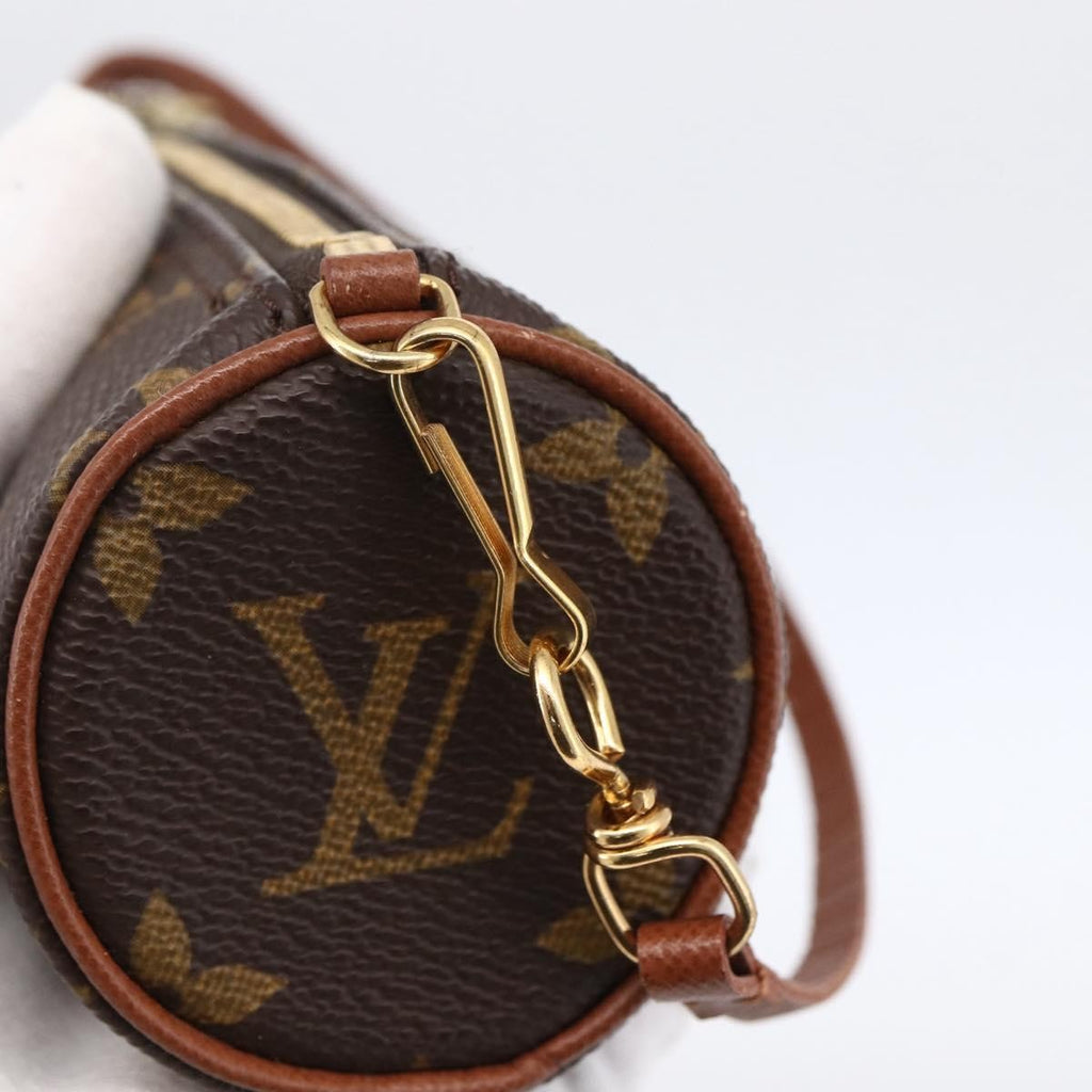 Louis Vuitton Papillon Pochette Monogram Canvas Brown Canvas Clutche & Pouche Bag