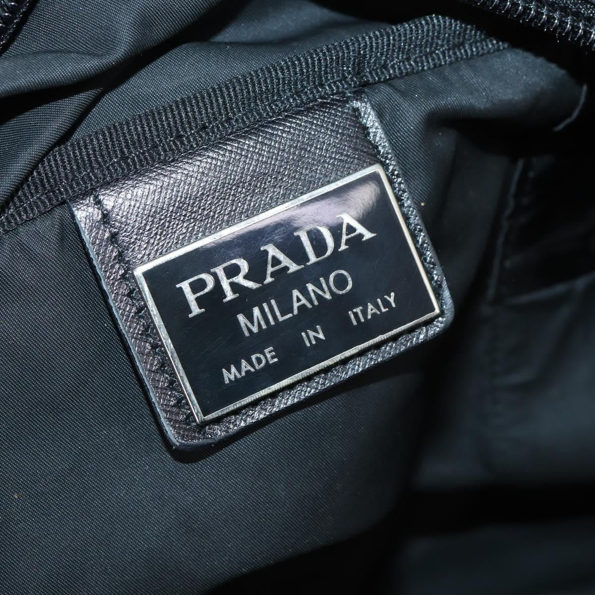 Prada Boston Bag Tessuto Black Nylon Bag