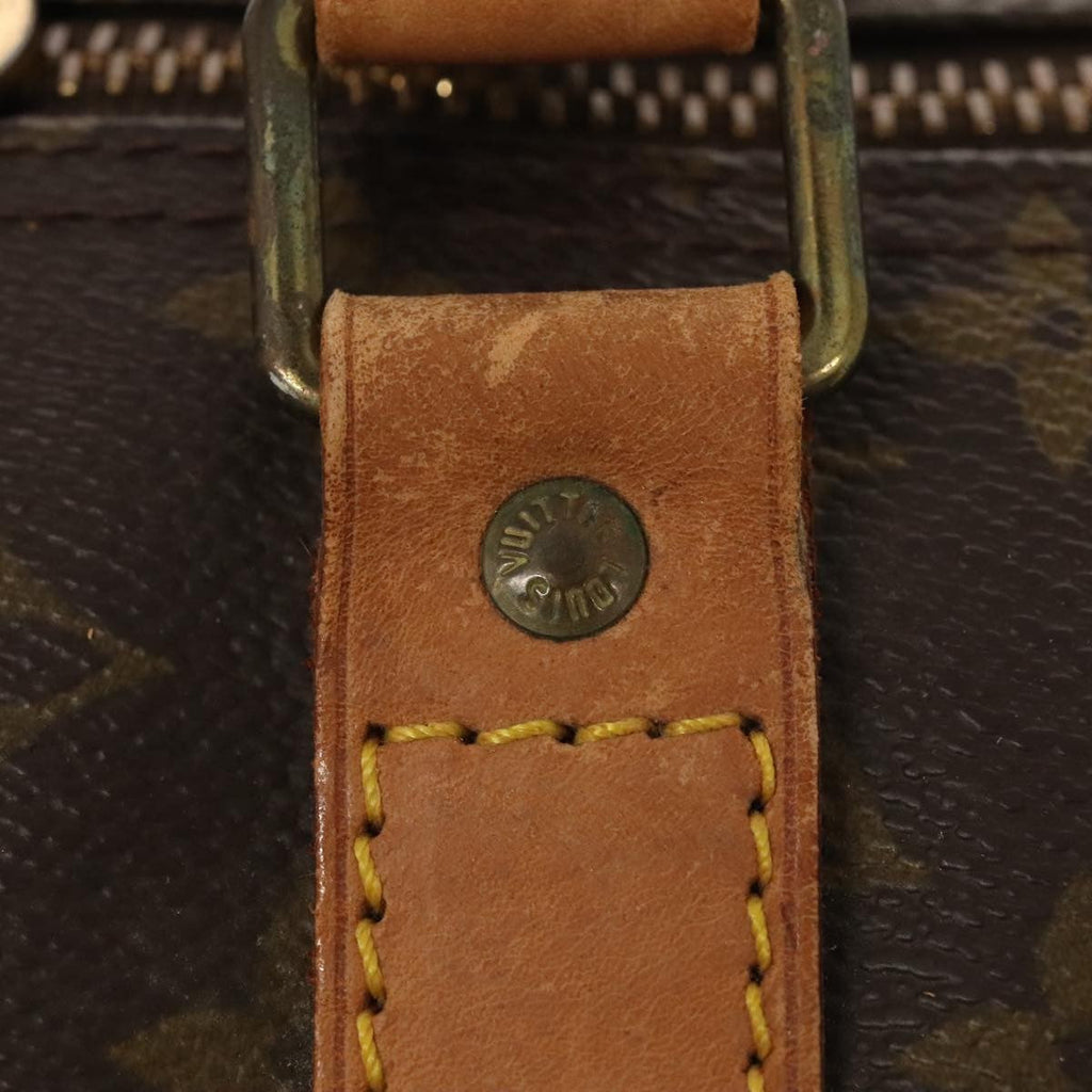Louis Vuitton Keepall Bag Monogram Canvas Brown Canvas Travel Bag