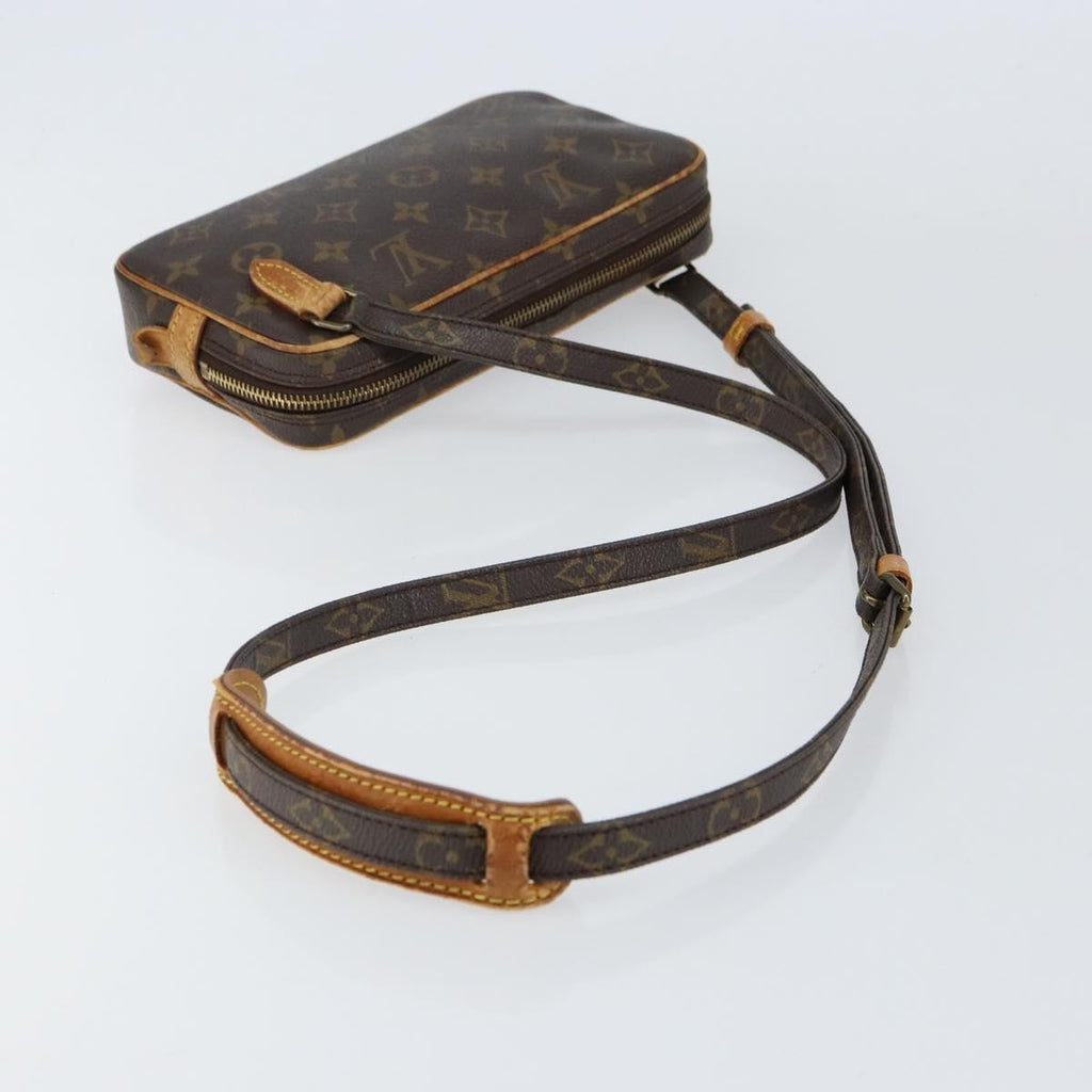 Louis Vuitton Pochette Marly Bandouliere Bag Monogram Canvas Brown Canvas Clutche & Pouche Bag