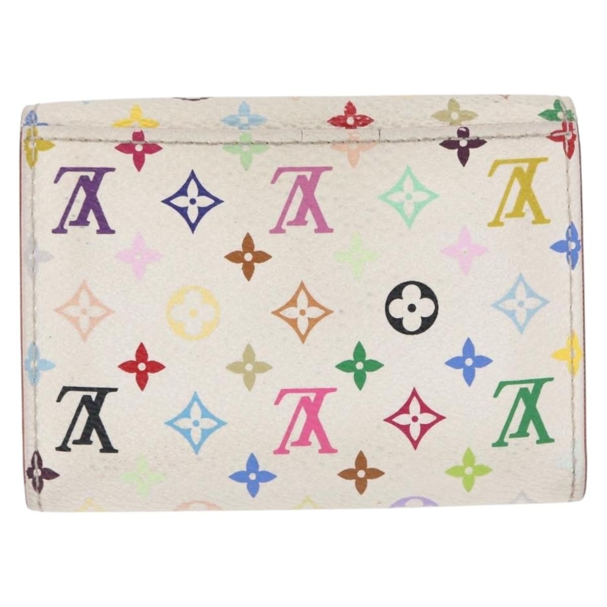 Louis Vuitton Rosalie Flap Coin Purse Limited Edition Vivienne Damier Multicolour Canvas Card Holders Accessory