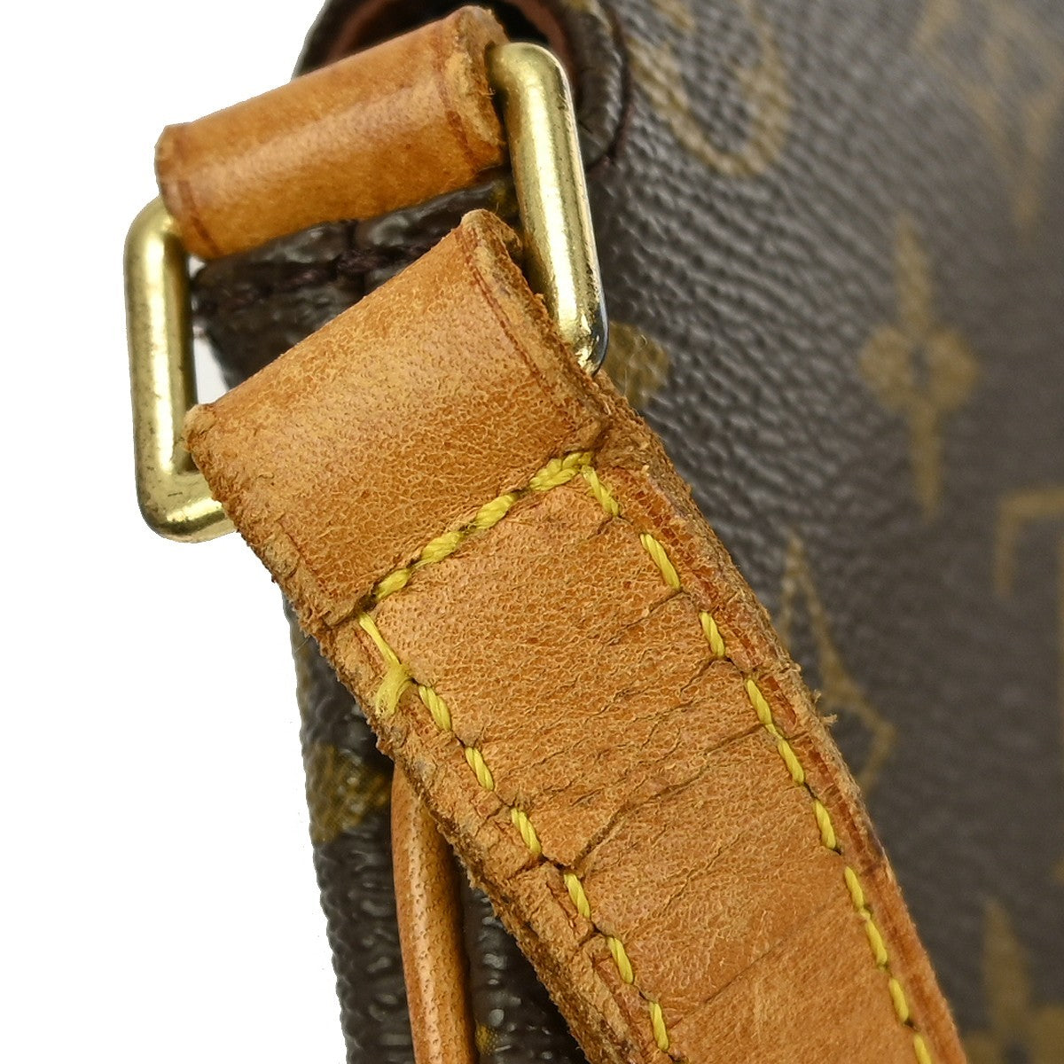 Louis Vuitton Musette Salsa Handbag Monogram Canvas Brown Canvas Shoulder Bag