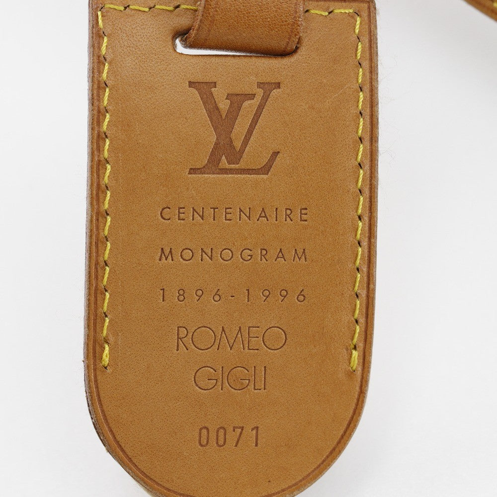 Louis Vuitton Romeo Gigli Handbag Monogram Canvas Brown Canvas Shoulder Bag