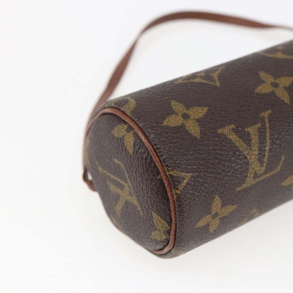 Louis Vuitton Papillon Pochette Monogram Canvas Brown Canvas Clutche & Pouche Bag