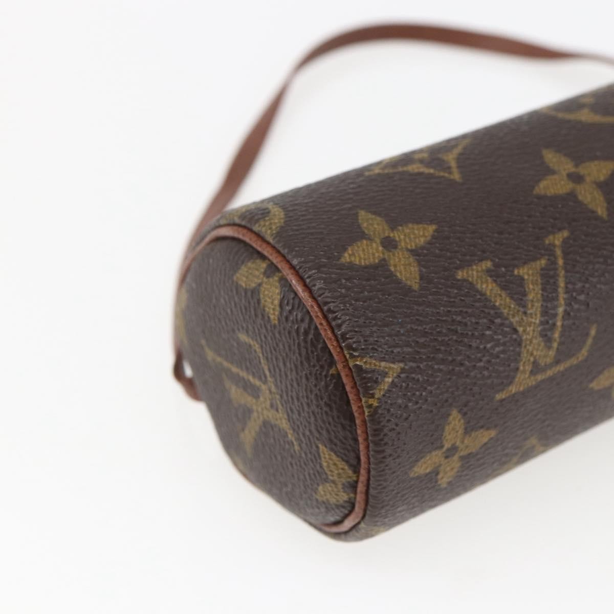 Louis Vuitton Papillon Pochette Monogram Canvas Brown Canvas Clutche & Pouche Bag