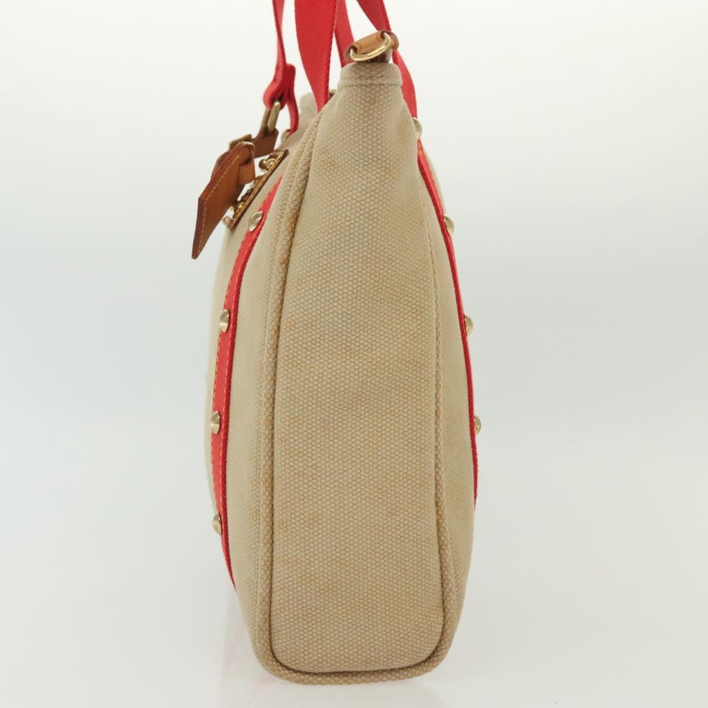 Louis Vuitton Antigua Tote Canvas Beige Canvas Tote Bag