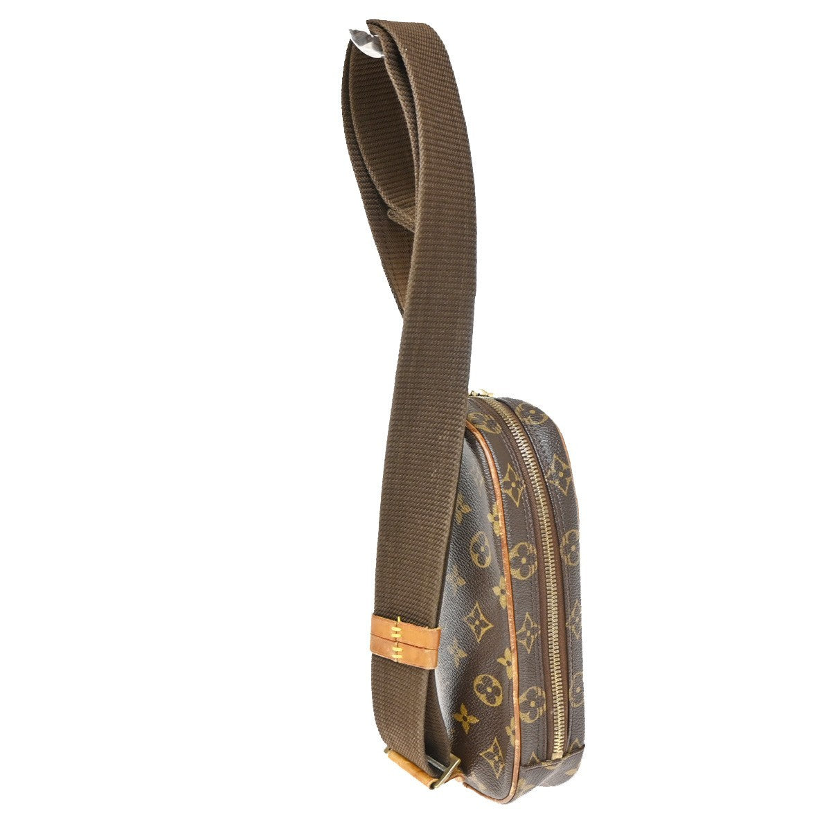 Louis Vuitton Pochette Gange Monogram Canvas Brown Canvas Clutche & Pouche Bag
