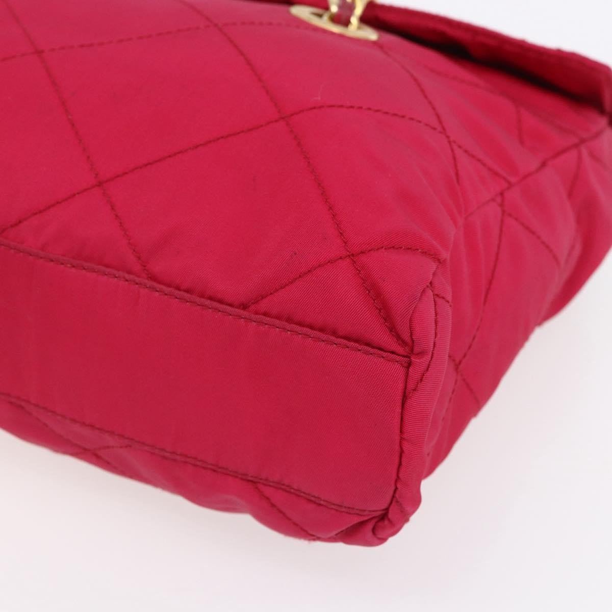 Prada Re-Edition 1995 Chain Tote Quilted Re-Nylon Pink Nylon Shoulder Bag Bag