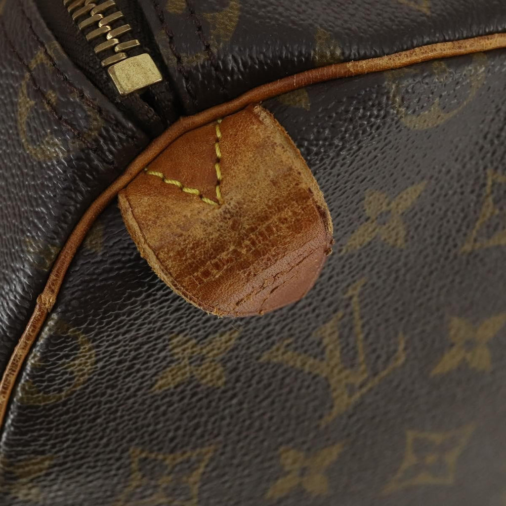 Louis Vuitton Keepall Bag Monogram Canvas Brown Canvas Travel Bag