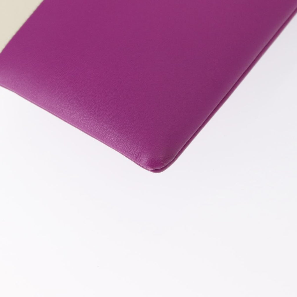 Celine Bicolor Solo Clutch Leather Multicolour Leather Clutche & Pouche Bag