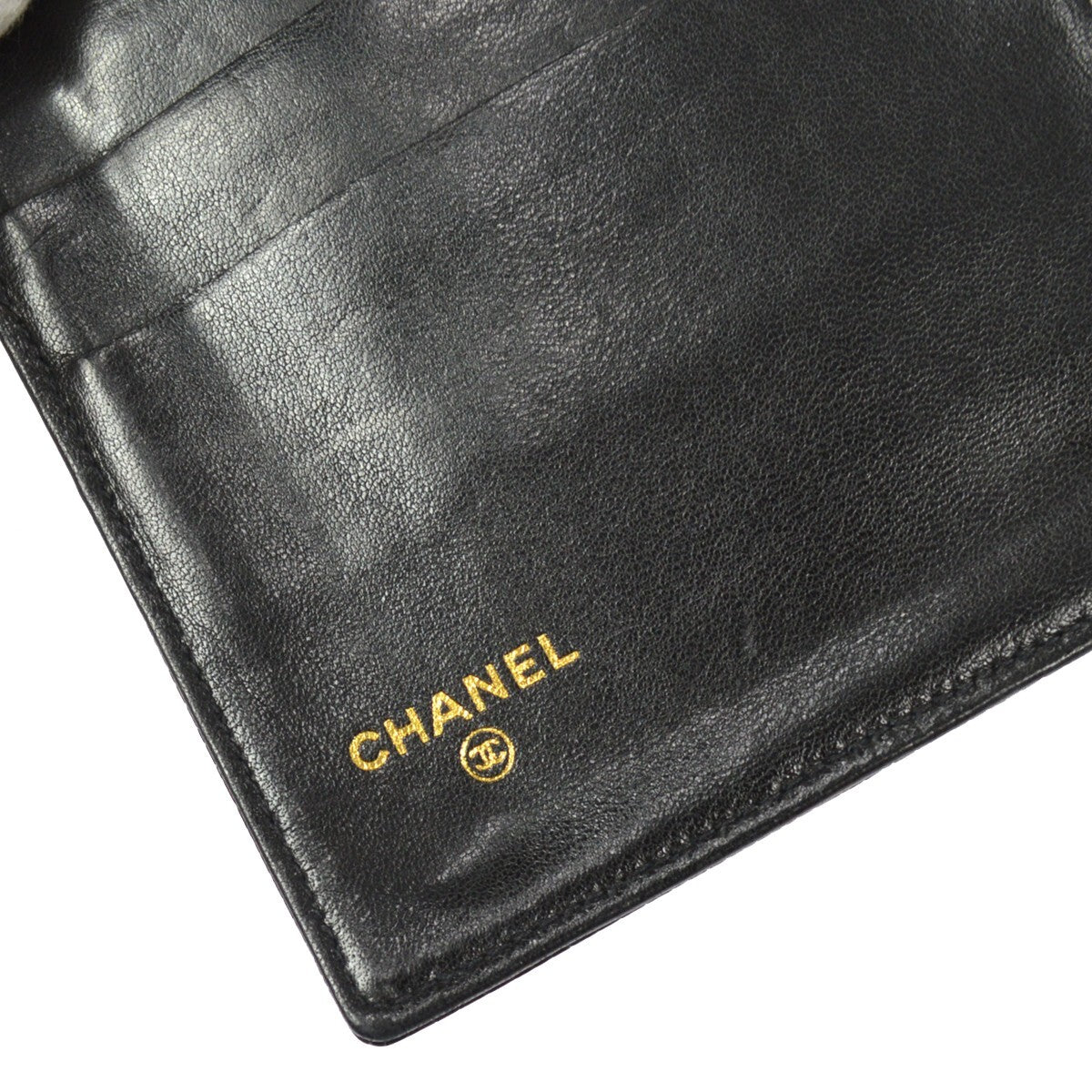 Chanel Timeless Cc French Wallet Caviar Black Leather Wallets Accessory