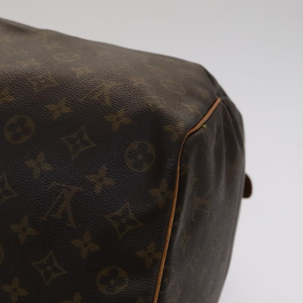 Louis Vuitton Keepall Bag Monogram Canvas Brown Canvas Travel Bag