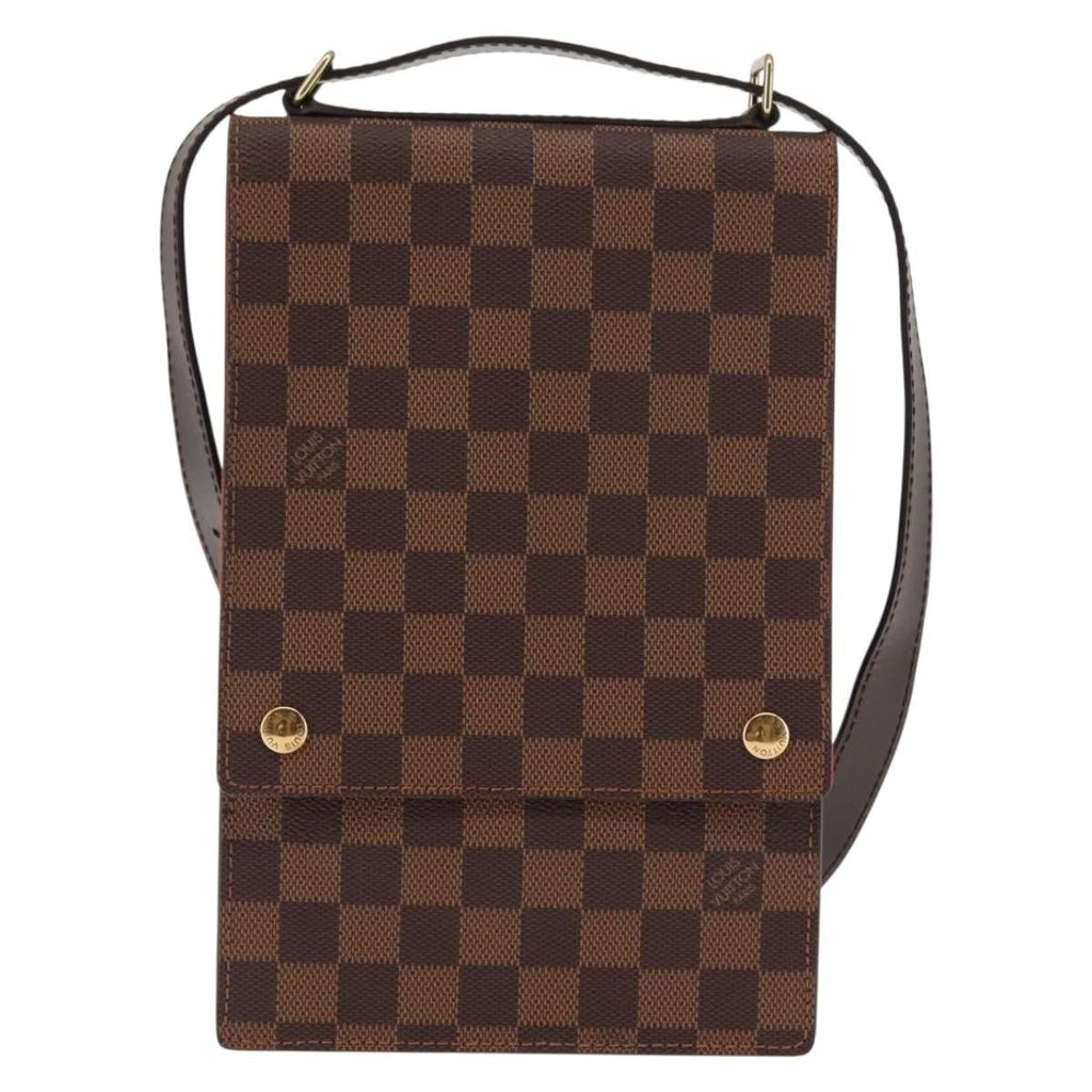 Louis Vuitton Portobello Messenger Damier Brown Canvas Shoulder Bag