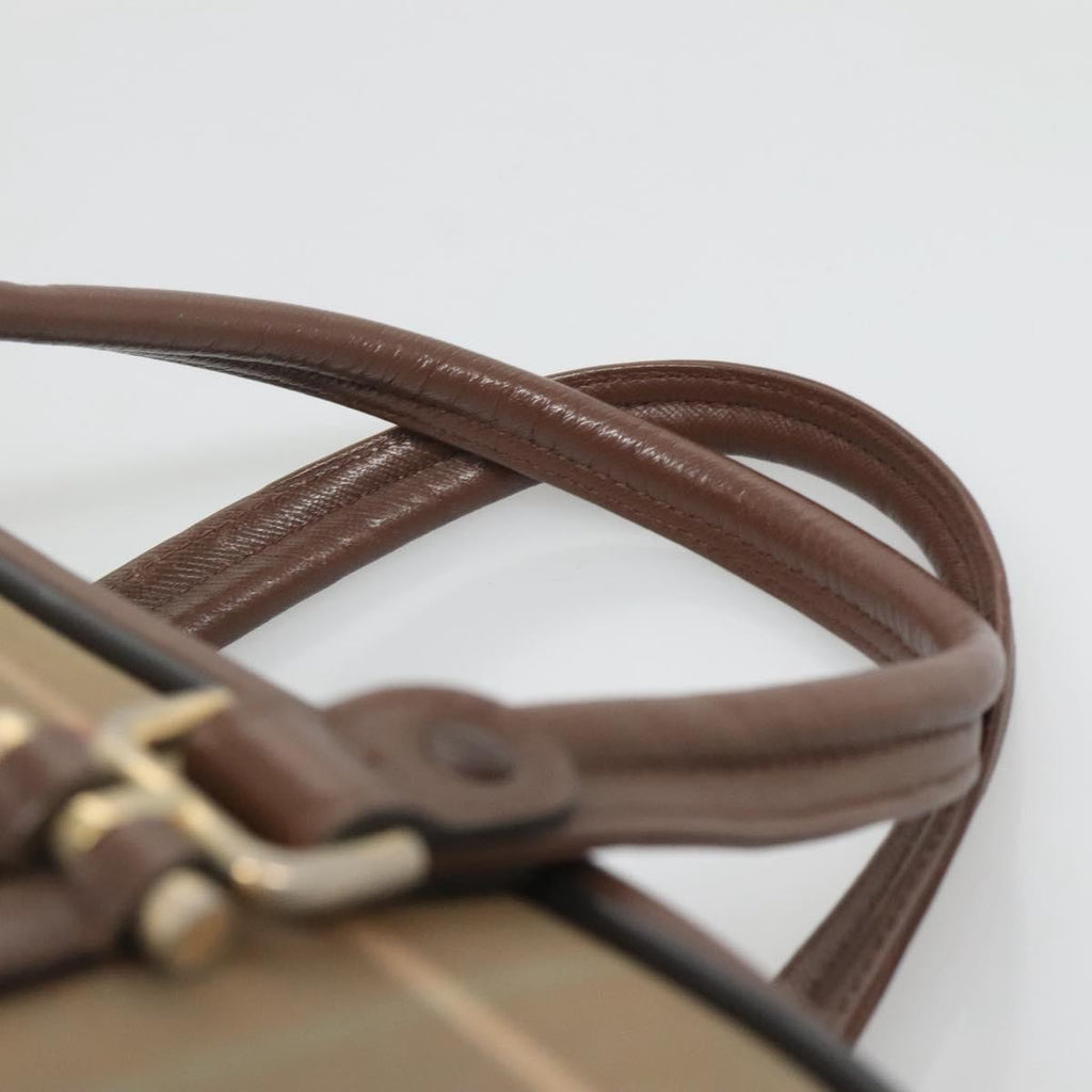 Burberry Nova Check Handbag Nova Check Canvas Beige Canvas Handbag