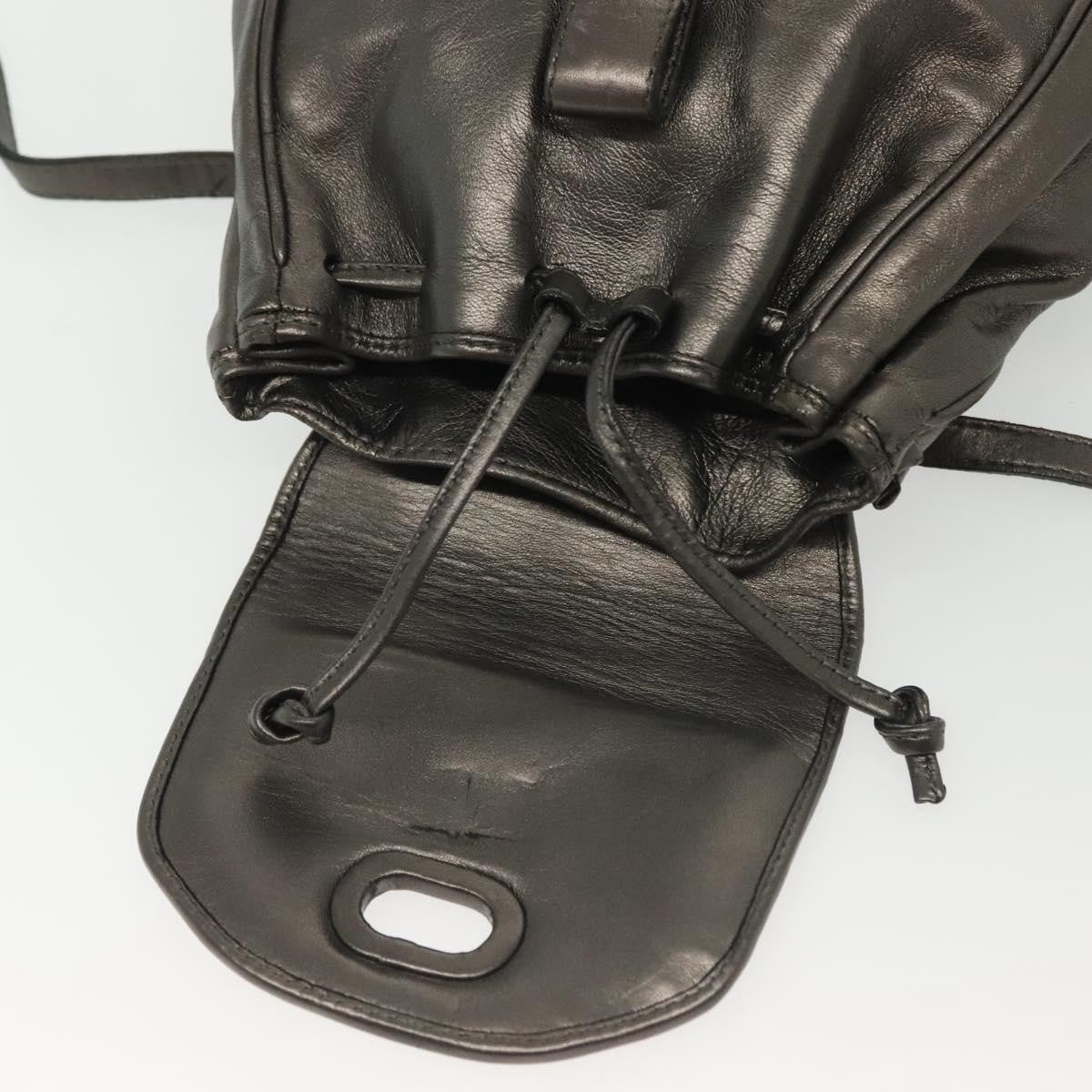 Bottega Veneta Intrecciato Backpack Patent Leather Metallic Leather Backpack Bag
