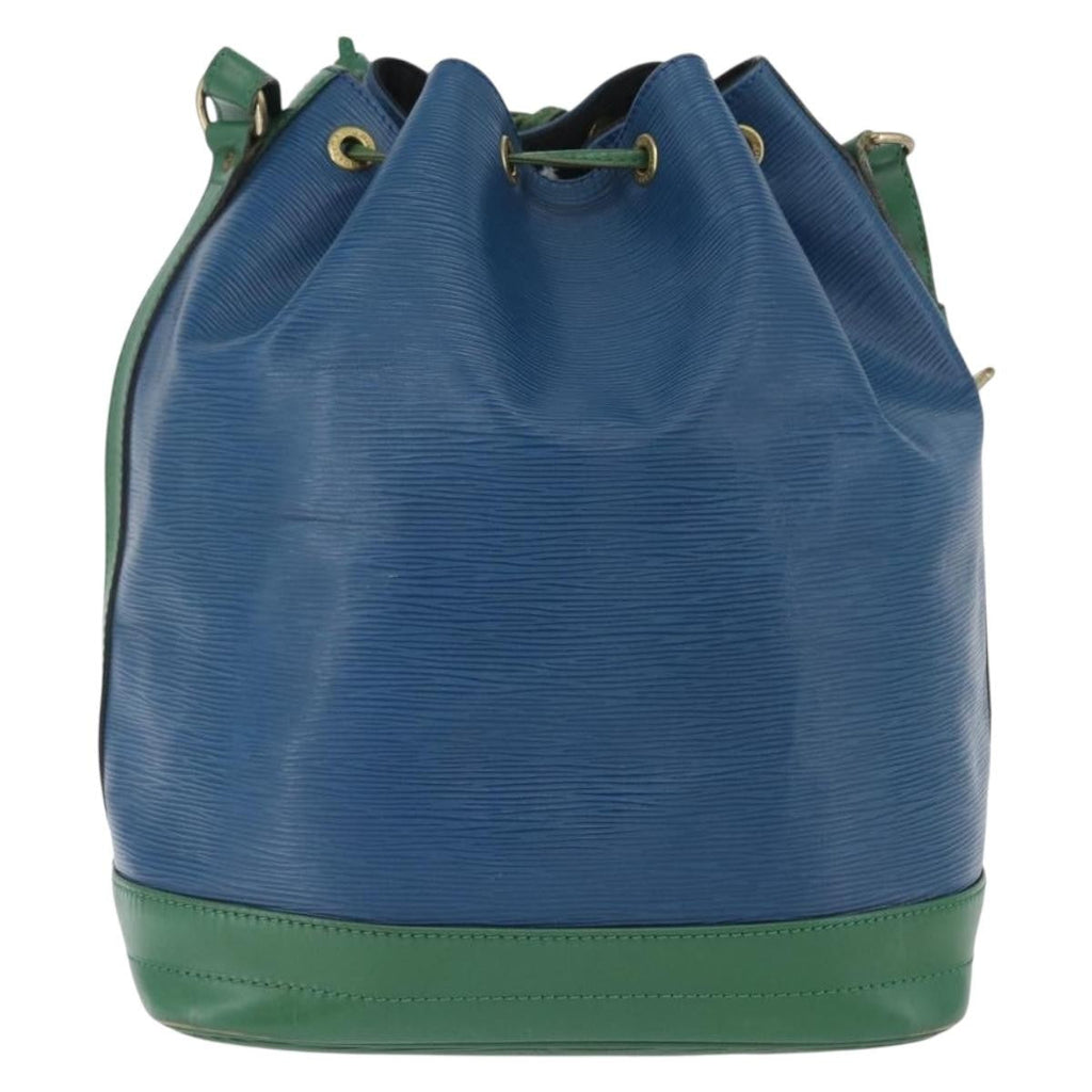 Louis Vuitton Bicolor Noe Handbag Epi Leather Blue Leather Shoulder Bag