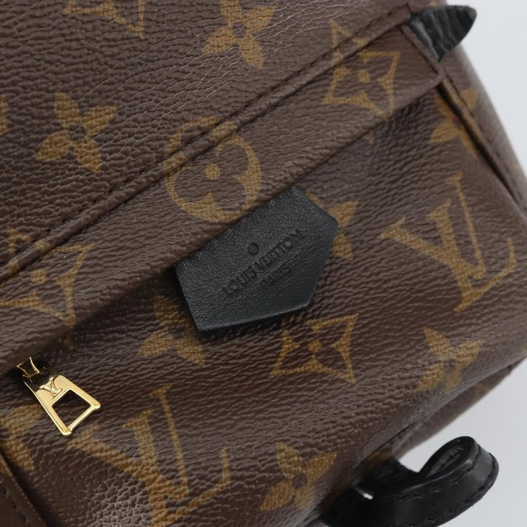 Louis Vuitton Palm Springs Backpack Monogram Canvas Brown Canvas Backpack Bag
