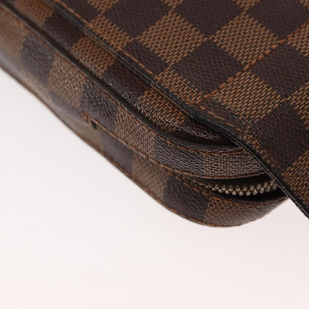 Louis Vuitton Geronimos Waist Bag Damier Brown Canvas Shoulder Bag