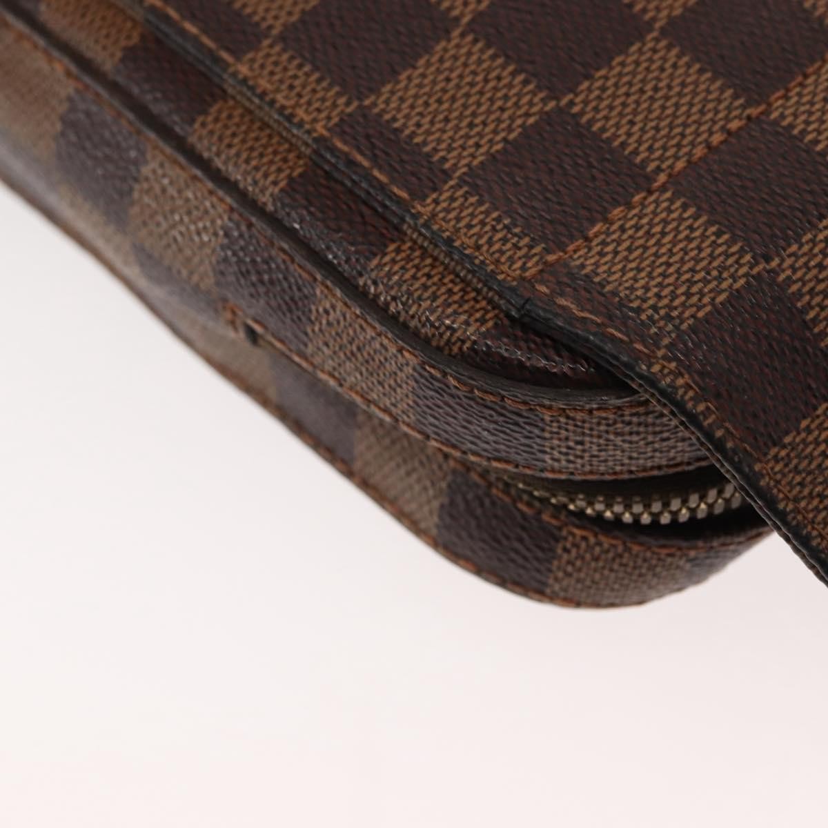 Louis Vuitton Geronimos Waist Bag Damier Brown Canvas Shoulder Bag