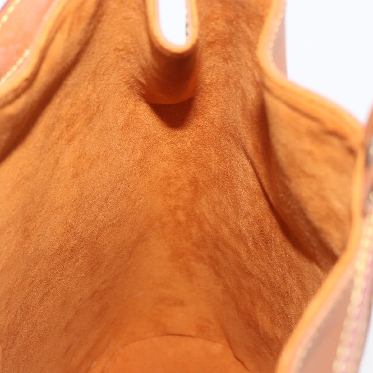 Louis Vuitton Randonnee Backpack Epi Leather Brown Leather Backpack Bag