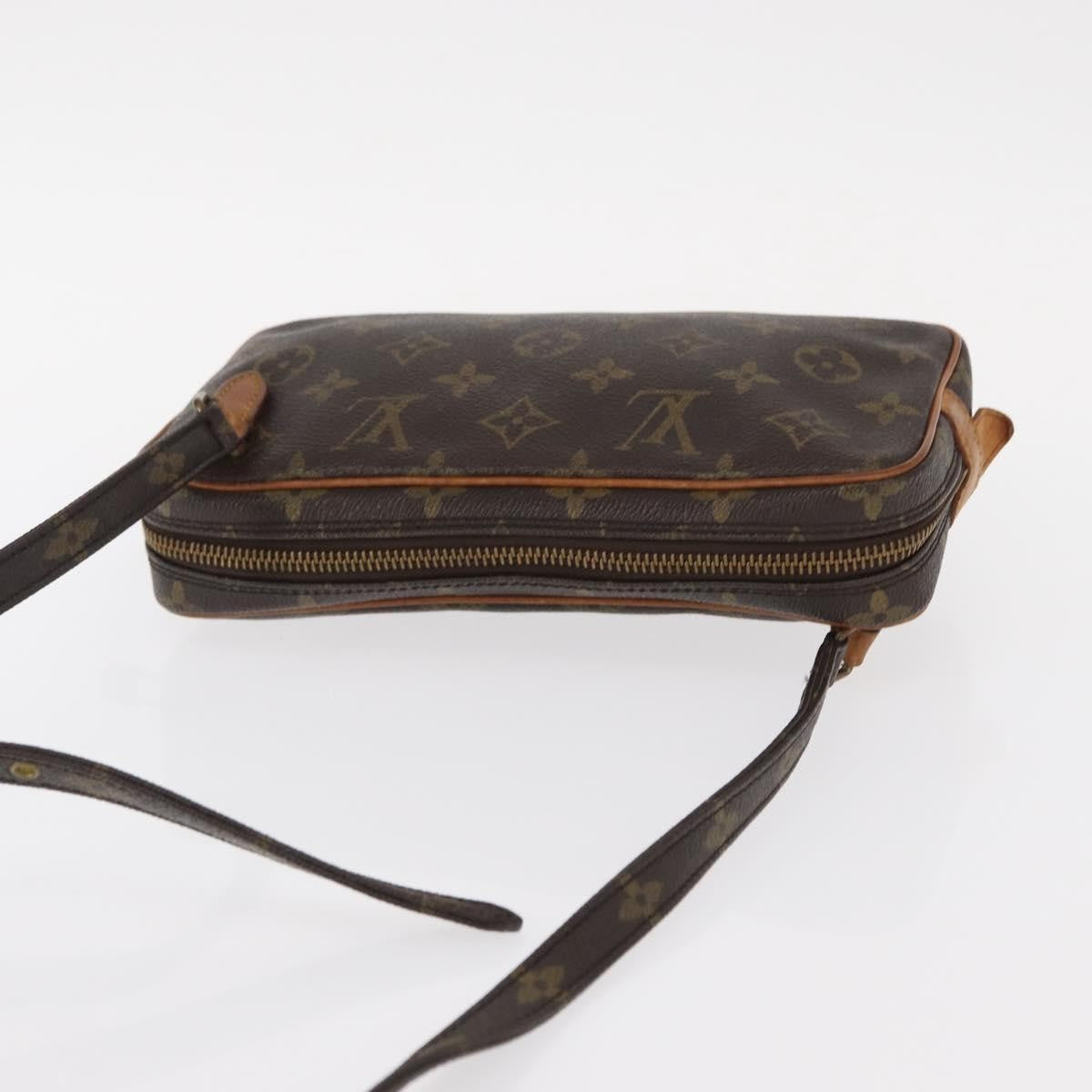 Louis Vuitton Pochette Marly Bandouliere Bag Monogram Canvas Brown Canvas Shoulder Bag