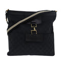 Gucci Vintage Jackie Shoulder Bag Canvas And Leather Multicolour Canvas Shoulder Bag Bag (Pre-Owned)