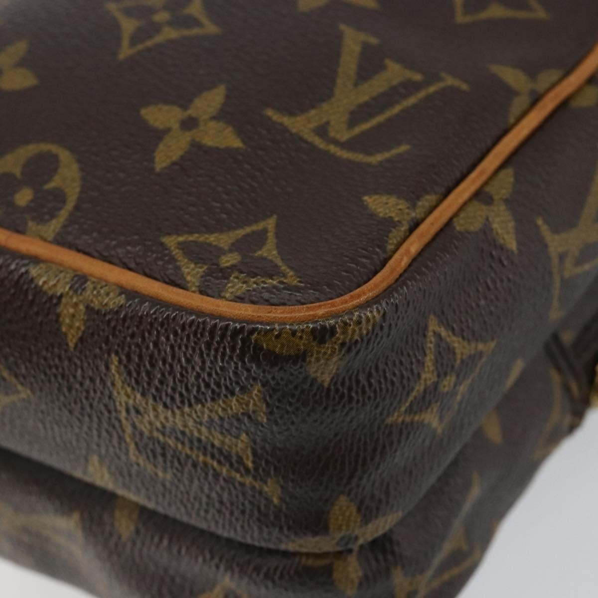 Louis Vuitton Amazone Bag Monogram Canvas Brown Canvas Shoulder Bag